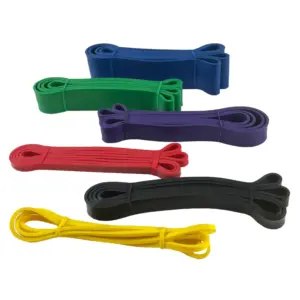FIURI Fitness Elastic Bands 6 Levels of Resistance